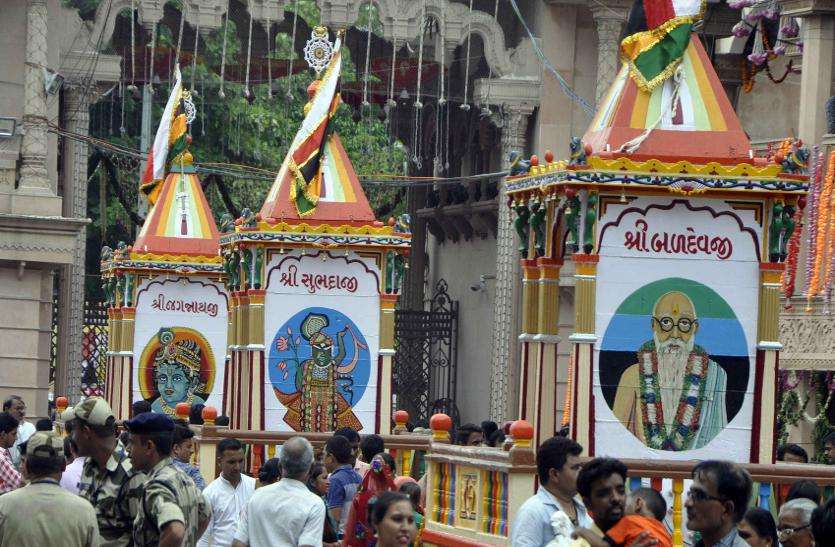 Rath Yatra today भगवान आज निकलेंगे साढ़े तेरह घंटे के नगरभ्रमण को