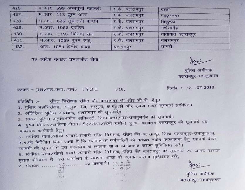 Transfer List 10
