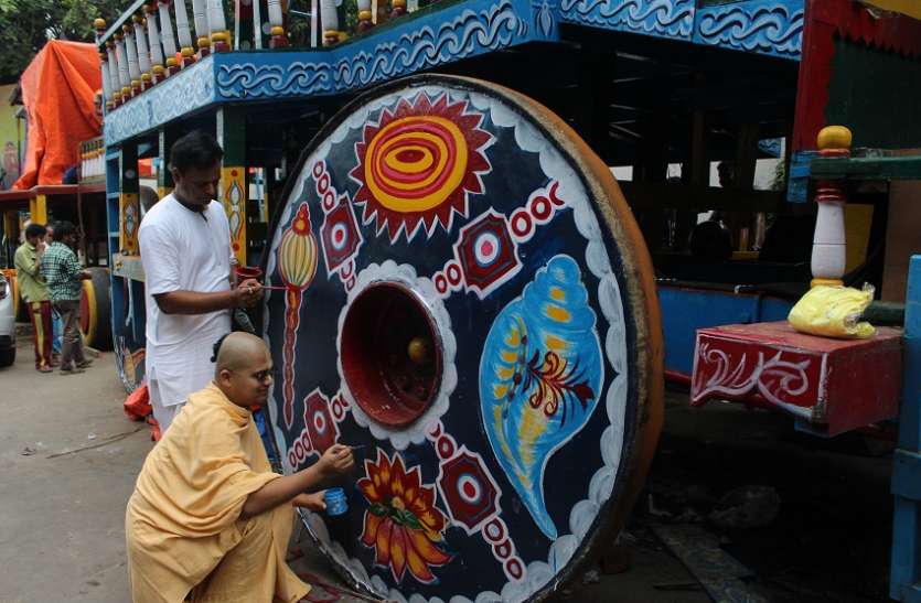 kolkata west bengal इस्कॉन की 47वीं रथयात्रा 14 को निकलेगी