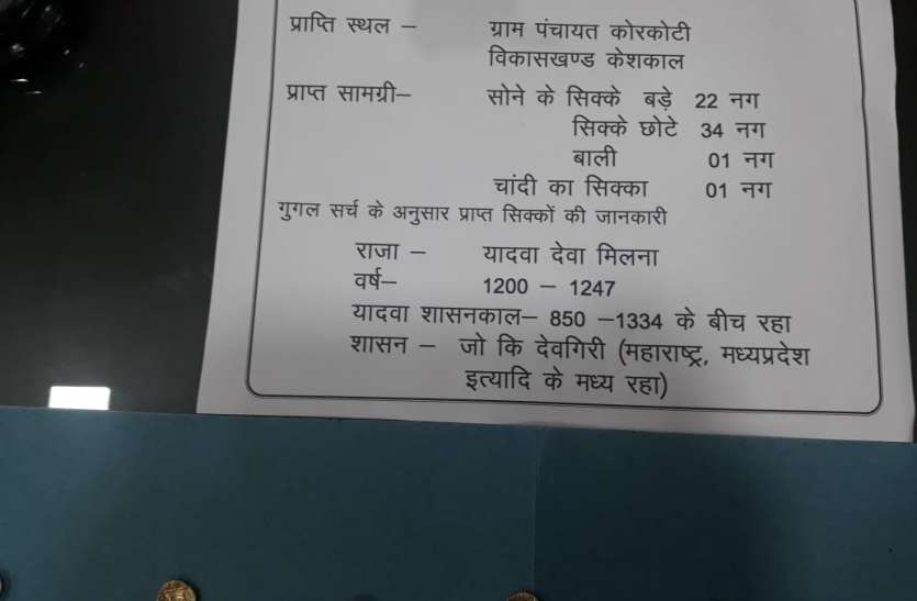 मिला सोने से भरा घड़ा, मजदूरों की हो गई बल्ले-बल्ले Big Breaking : सड़क खुदाई में मिला सोने से भरा घड़ा, मजदूरों की हो गई बल्ले-बल्ले