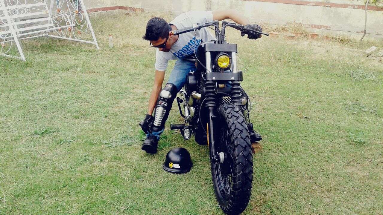 multi talented boy avesh is modified bikes and cars in city