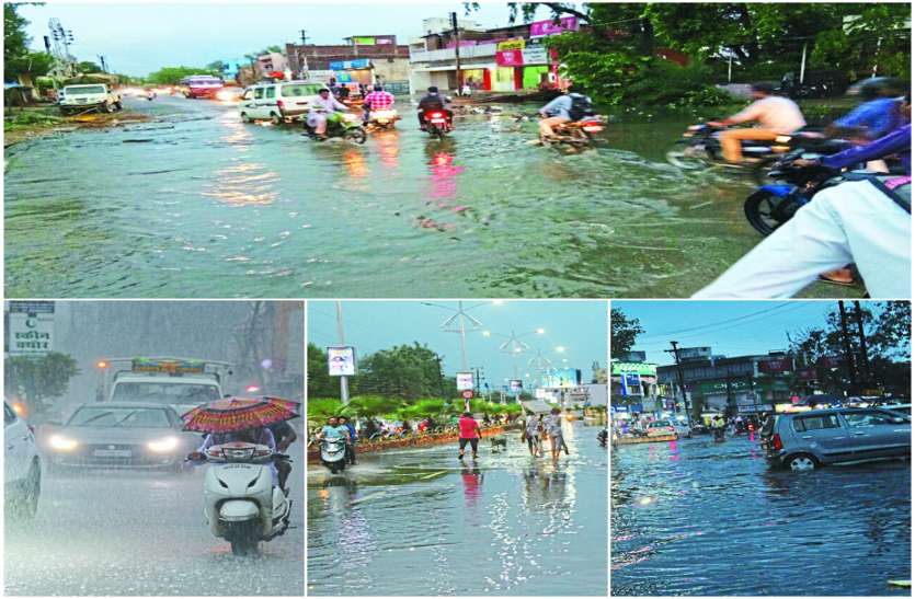 rainfall बिलासपुर हो गया पानी-पानी पर शर्म से पानी-पानी नहीं होते शहर को चलाने वाले