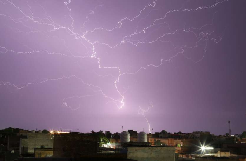 Rain in Bikaner पन्द्रह दिन बाद बादलों ने गाया राग मल्हार