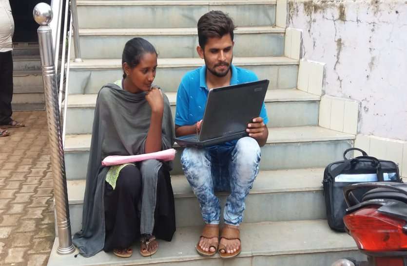 system 75 प्रतिशत दिव्यांग मानती का दिग्विजय कॉलेज में दाखिला