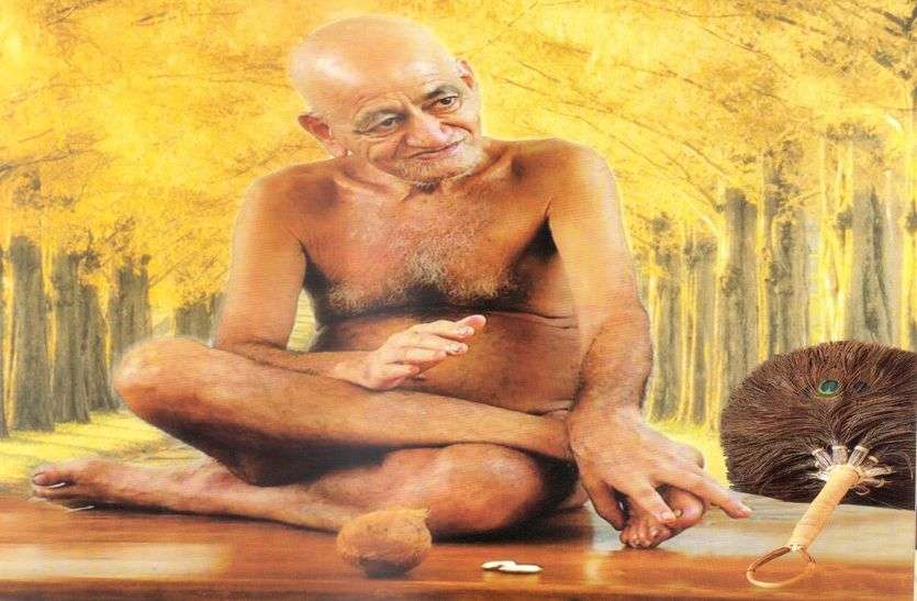 patrika आचार्य विद्यासागर मुनिराज का ५०वां संयम स्वर्ण महोत्सव रतलाम सहित विदेशों में मनेगा