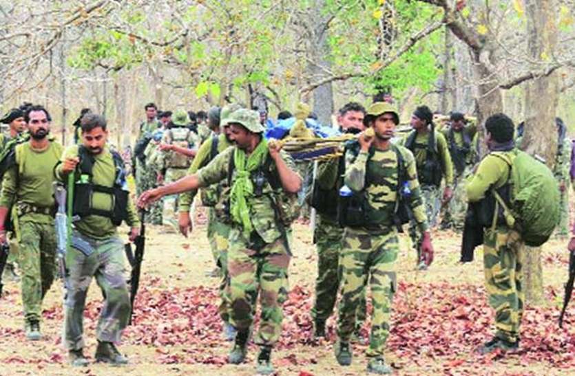 patrika Big Breaking: सर्चिंग में निकले BSF जवान नक्सली एंबुश में फंसे, दो शहीद, दो घायल