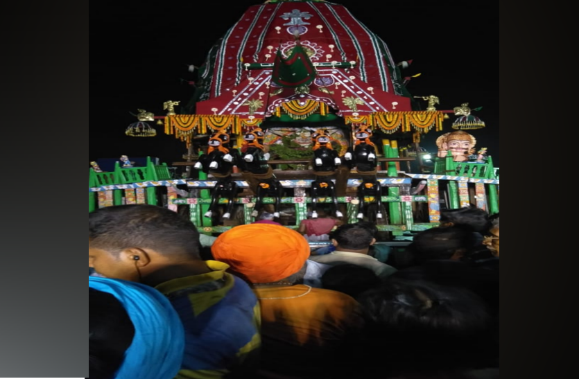 rath yatra 2018 जानिए बीती रात कहां अटका रहा जगन्नाथ महाप्रभु का रथ