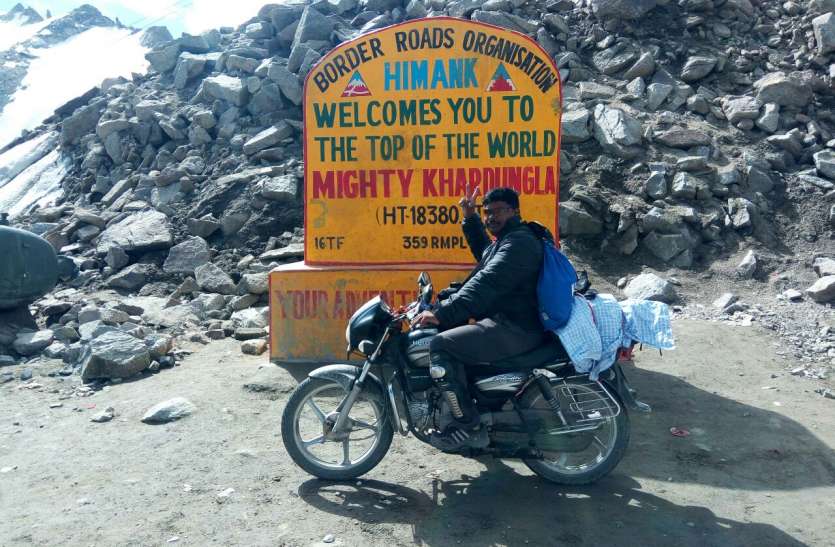 Faith belief amarnath Yatra Bike ride अजब-गजब : VIDEO दिल्ली से अमरनाथ तक बाइक से किया सफर, 10 दिन में 3000 किमी चले इन दुर्गम दर्रों से,
