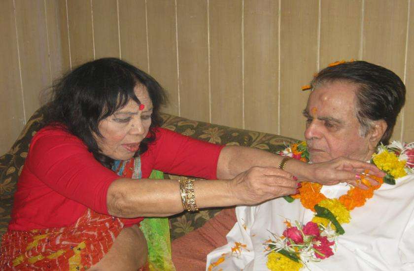 Sitara Devi with Dilip Kumar