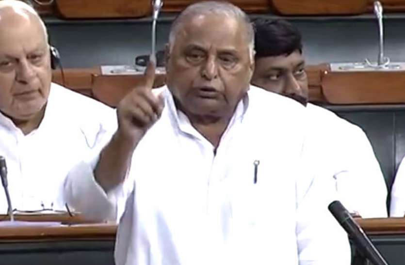 Mulayam Singh Yadav मुलायम सिंह यादव का भाजपा पर हमला, यूपी सरकार की खोली पोल
