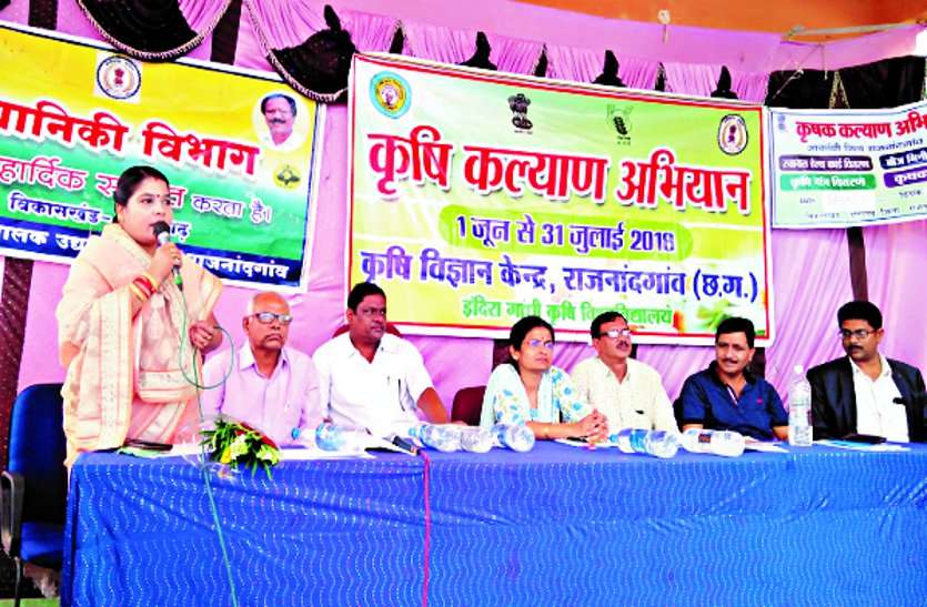 system पैदावार बढ़ाने किसानों को शिविर में किया गया प्रशिक्षित