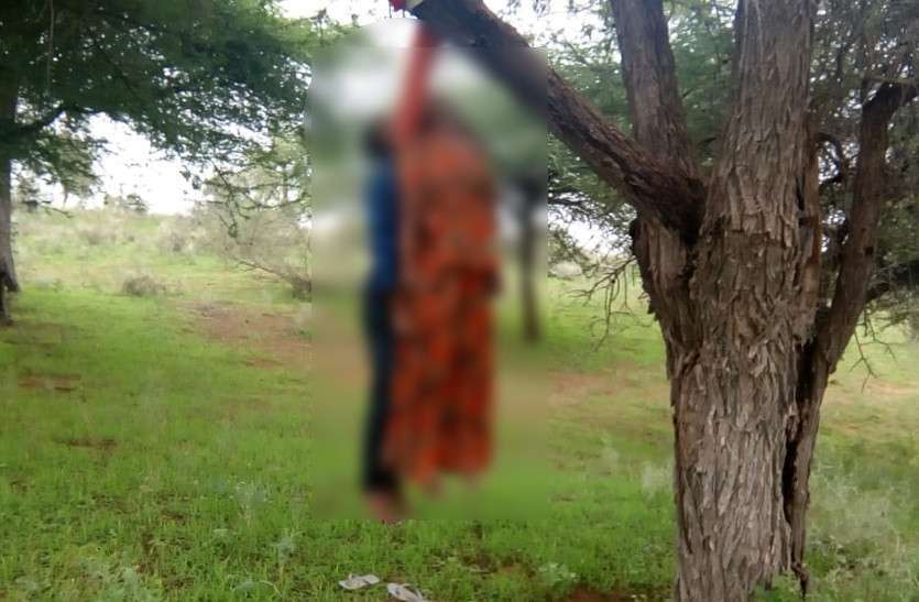 barmer एक ही फंदे पर झूले देवर-भाभी, 50 रुपए के नोट पर लिखा मिला-मेरे मरने के बाद कफन पर यह लिख देना
