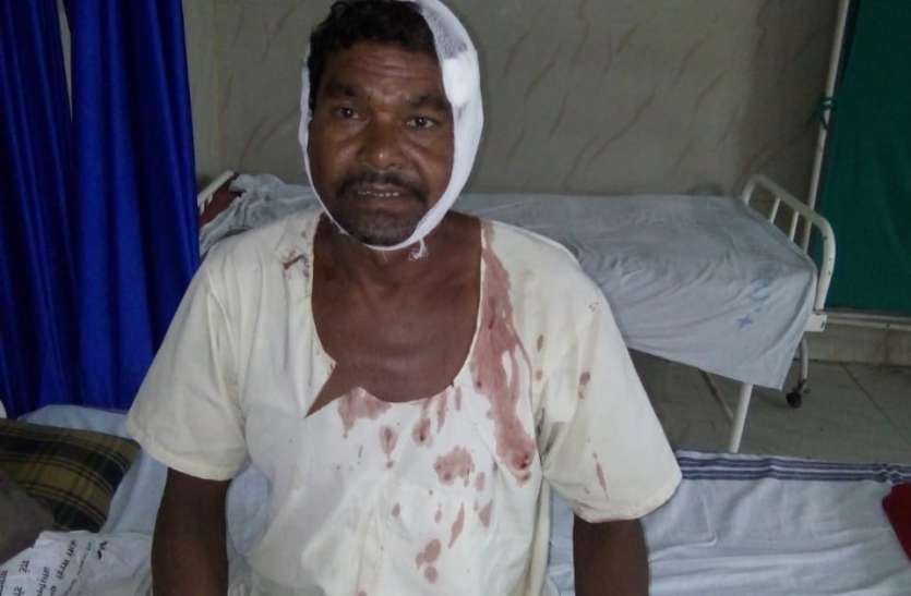 dewas सामने आए ग्रामीण पर तेंदुए ने कर दिया हमला