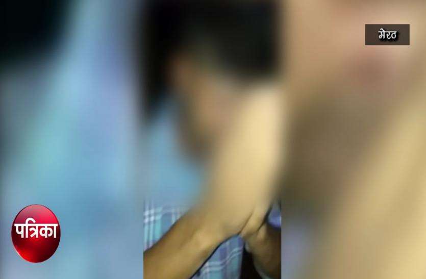 meerut यूपी में फिर दलित युवक की बेरहमी से पिटाई के बाद अाम्बेडकर को दिलवाई गाली, देखें वायरल वीडियो-