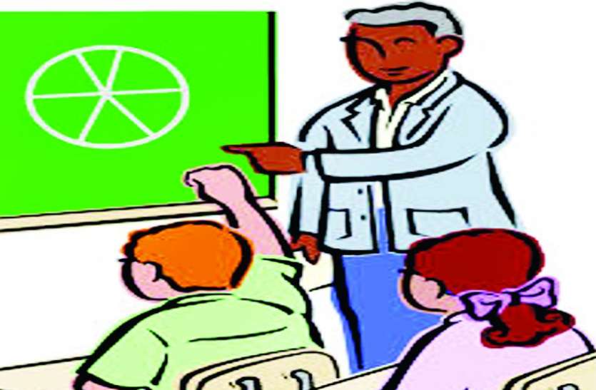 The goal given by the government to schools स्कूलों को शासन ने दिया लक्ष्य, पिछडऩे पर होगी कार्रवाई