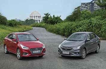 Honda City vs Hyundai Verna Honda City vs Hyundai Verna