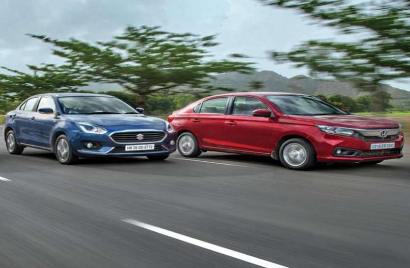 car Honda Amaze या Maruti Suzuki Dzire, जानें किसमें कितना है दम
