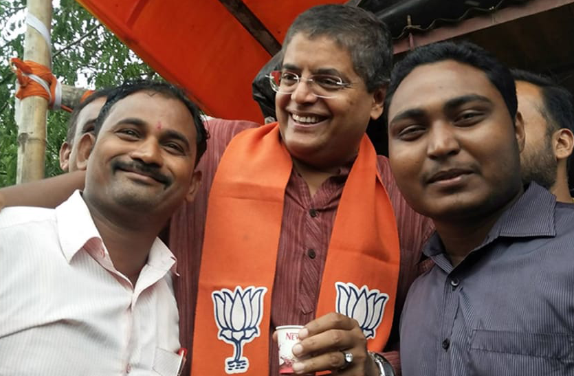 jai panda गले में भाजपाई पटका डाले दिखे नवीन पटनायक के पुराने करीबी पंडा, भाजपा में शामिल होने की चर्चाओं को बल मिला
