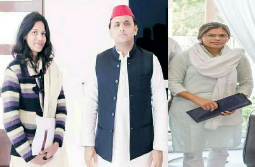 Neha yadav, Akhilesh yadav and Richa Singh रिचा सिंह के बाद अब नेहा यादव छात्र राजनीति में रखेंगी कदम, एक साल में ऐसे हुई फेमस