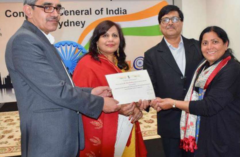 Anil Kumar Sharma ऑस्ट्रेलिया में मिला आगरा के कवि अनिल कुमार को ये सम्मान