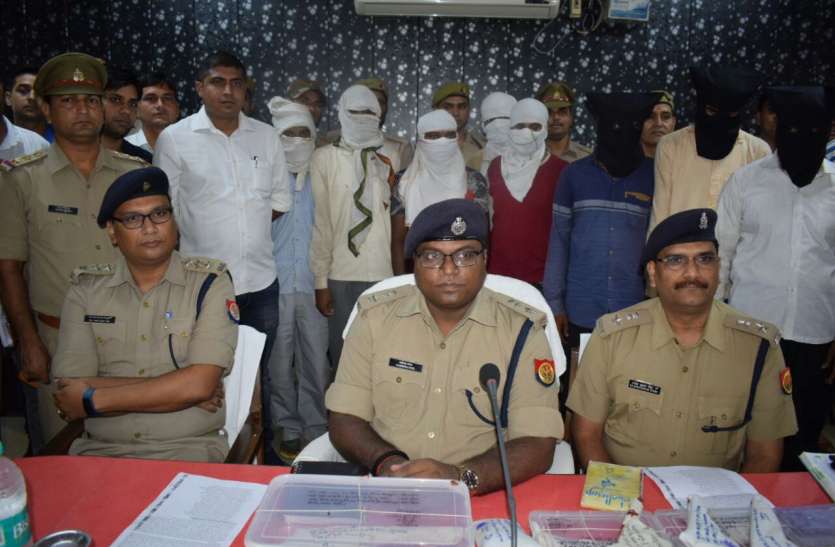 ssp फिरोजाबाद पुलिस को मिली बड़ी सफलता, लूट करने वाले गिरोह को दबोचा