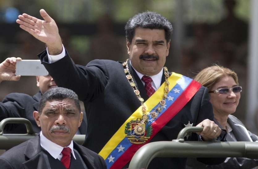President of Venezuela वेनेजुएलाः राष्ट्रपति मादुरो पर हमले में बड़ी कार्रवाई, दो ड्रोन पायलट गिरफ्तार
