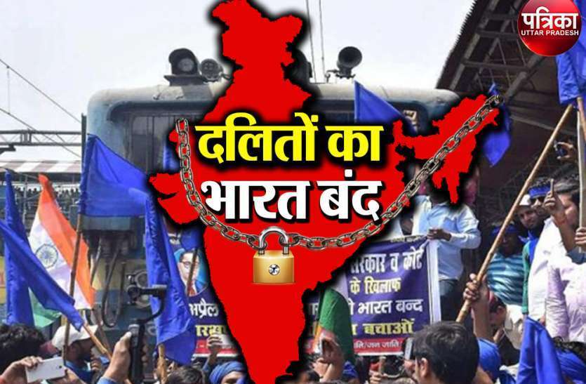 bharat bandh Bharat Bandh Dalit Andolan : दलितों का भारत बंद आज, आगरा में पुलिस हाई अलर्ट पर