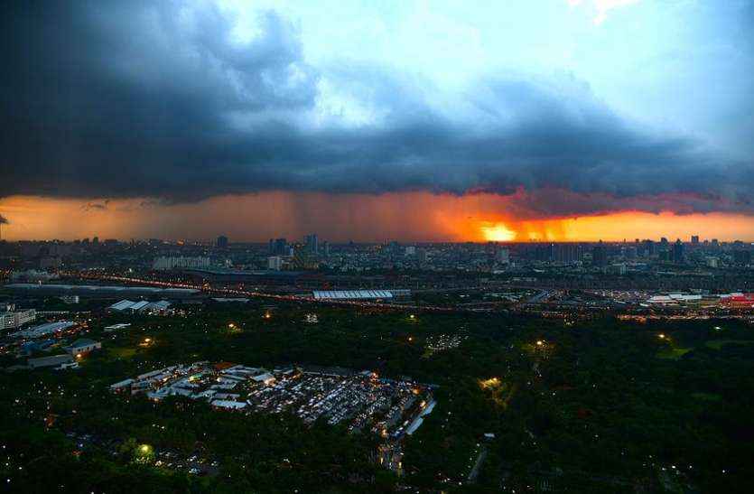 weather report दिल्ली में फिर बदला मौसम का मिजाज, तेज हवा के साथ होगी बारिश
