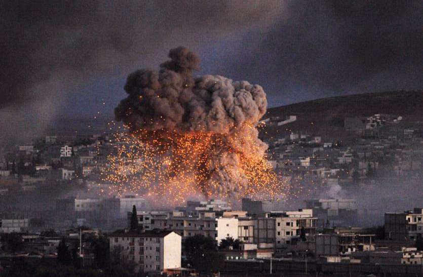 syria सीरिया: विद्रोहियों के कब्जे वाले इलाकों पर भारी बमबारी, 30 लोगों की मौत