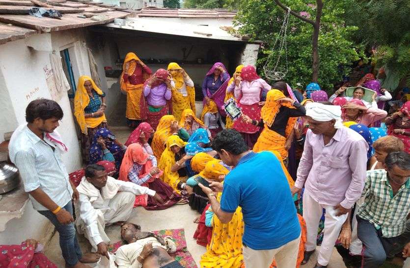 karauli विद्युत तारों ने छीन ली जिंदगी