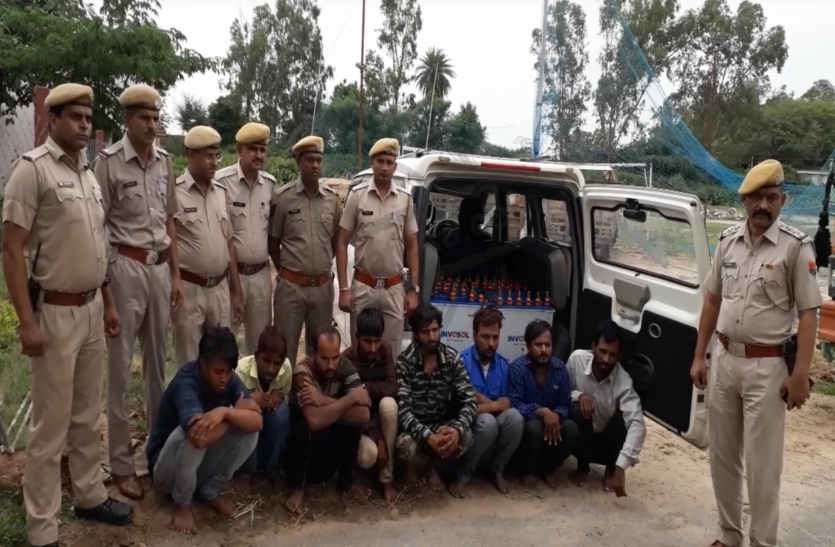 Nakabajang gang Bustd in bhilwara सरगना और ड्राइवर को छोड़ बाकी कर लेते स्वीच ऑफ, रैकी के बाद मौका पाकर करते माल पार, सामान गाड़ी में भरकर निकल जाते