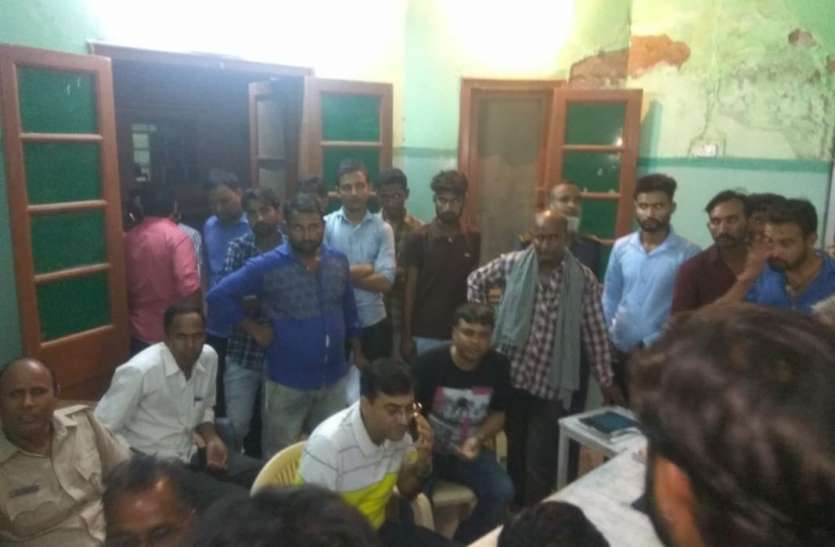 PBM hospital bikaner पीबीएम अस्पताल में देर रात महिला मरीज की मौत पर हंगामा