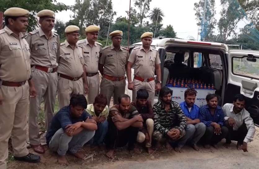 8 criminals arrested in Bhilwara राजस्थान के इस शहर में पकड़े गए आठ लोग, इनके कांड जान आप हैरान हुए बिना नहीं रह सकेंगे