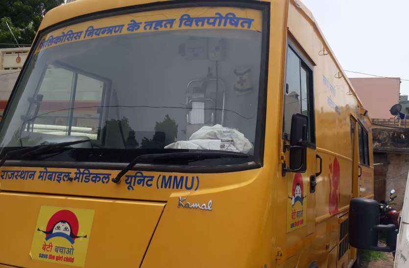 Silokosis van for Kotputli कोटपूतली को मिली सिलिकोसिस वैन