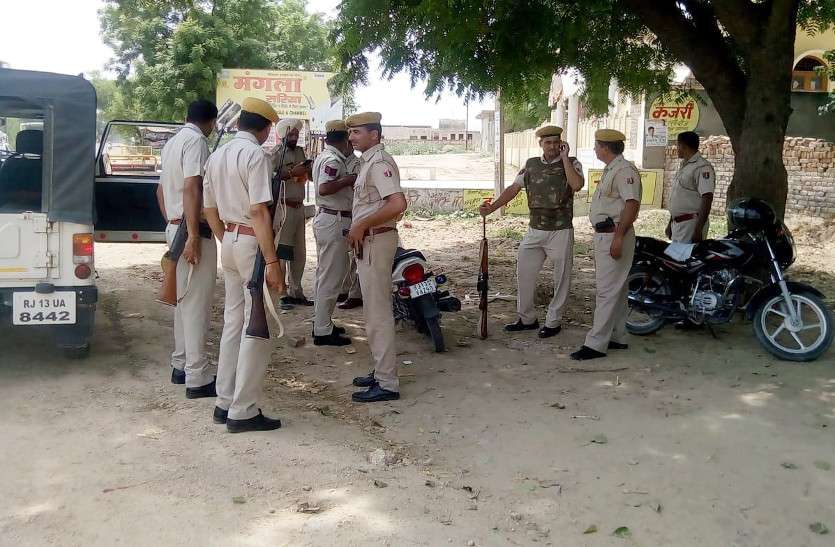 Sri Ganganagar लॉरेंस गैंग के शूटर अंकित भादू और पुलिस के बीच फायरिंग, चकमा देकर निकला