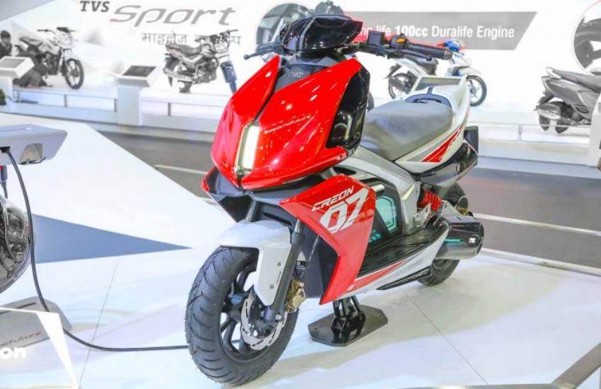 tvs iqube hybrid scooter
