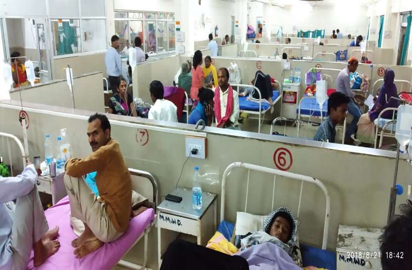 hospital bed कम बैड से चलाना पड़ रहा काम, रोगियों को कैसे मिले राहत
