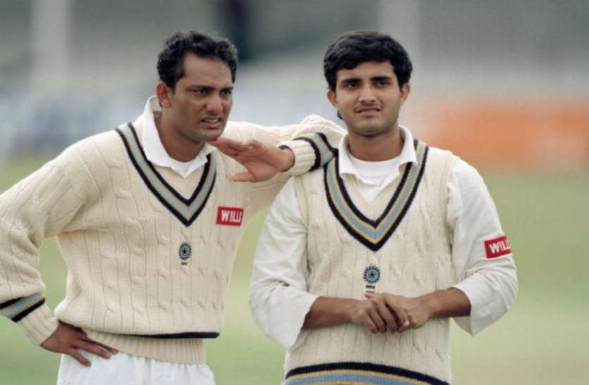 mohammad azharuddin saurav ganguly सचिन, द्रविड़ के बेटों के बाद टीम इंडिया के पूर्व कप्तान का बेटा मचाएगा क्रिकेट के मैदान पर धमाल