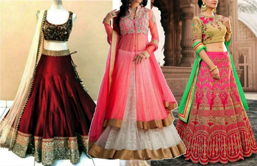 Ghagra Design For Wedding,पड़ोसन भी पूछने लगेगी इन Lehenga Choli को खरीदने  का पता, 50% तक के डिस्काउंट पर Amazon ने लगा दी है सेल - lehenga choli for  women at discount