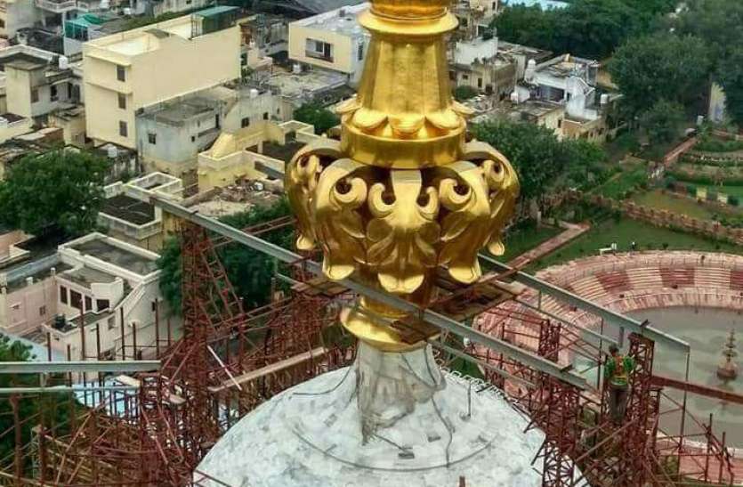 radha swwami राधा स्वामी समाधि स्थल पर कलश स्थापति, देखिए मनमोहक तस्वीर
