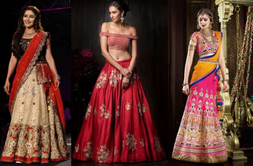 Fashion,girls,lifestyle,relationship,relationship tips in hindi,lifestyle tips in hindi,fashion tips in hindi, युवा लड़कियों को भाया कॉकटेल लहंगों में टू टोन शेड्स का ट्रेंड, ये है लेटेस्ट फैशन