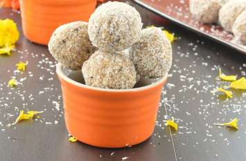 Badami pethe ke laddu recipe अब जब मन करे घर में ही बना कर खाएं बादामी पेठे के लड्डू