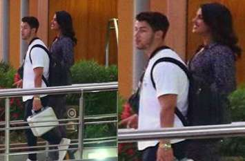 priyanka chopra and nick jonas in mexico for brother marriage photos प्रियंका मंगेतर निक के साथ पहुंची मैक्सिको, निक के भाई की होने जा रही है शादी?