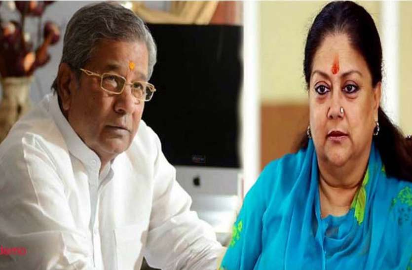 raje vs tiwari घनश्याम तिवाड़ी ने वसुंधरा सरकार पर साधा जोरदार निशाना, कहा -