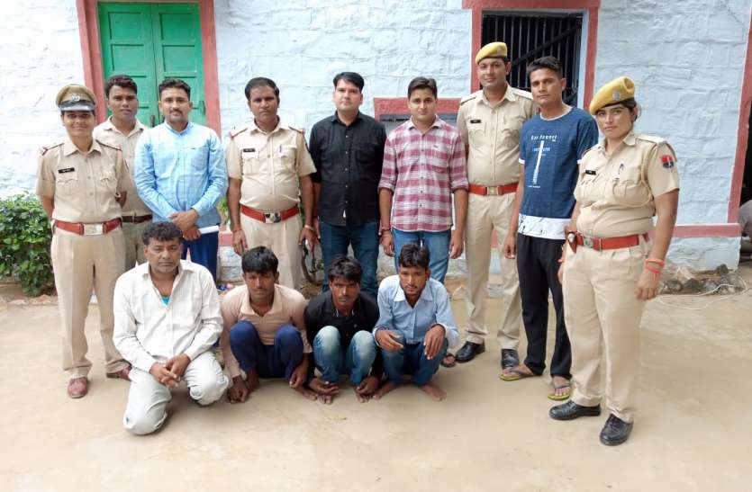 govindgrah police arrest thief चोर पकड़े, 5 किलो चांदी व 20 तोला सोना बरामद