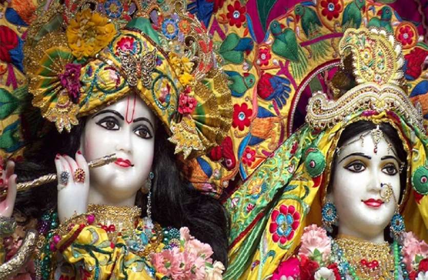 janmashtami भारी बारिश के बाद भी यहां भगवान श्रीकृष्ण के जन्मोत्सव की मंदिरों में मची है धूम