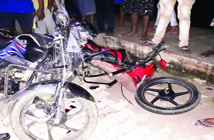 accident news नशे में धुत होकर रांग साइड से बाइक चलाते हुए युवक को मारी टक्कर, हुई दर्दनाक मौत