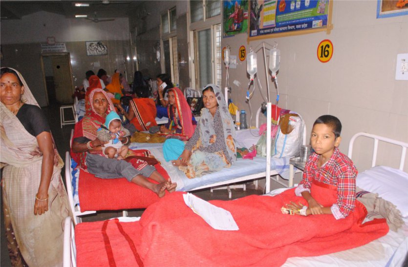 patrika शाजापुर में इस बीमारी से अस्पताल में लग गई कतारें