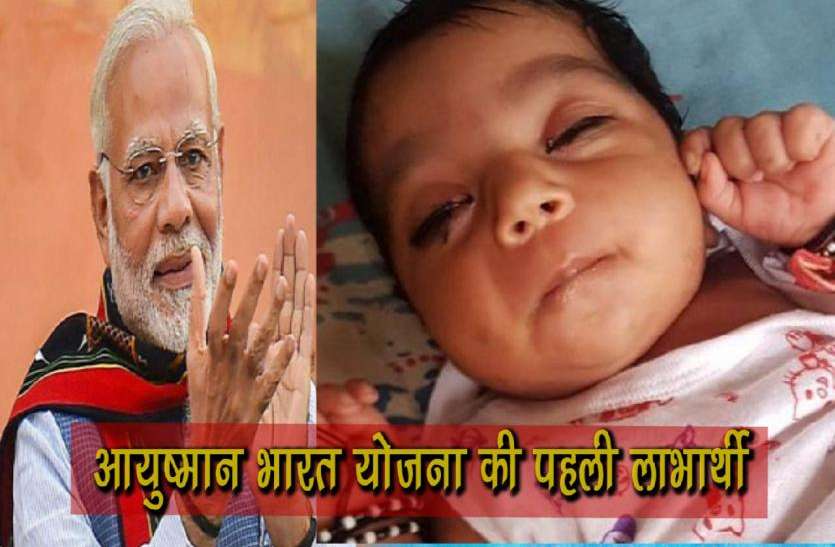 DEMO PIC सरकार की आयुष्मान भारत योजना (Ayushman Bharat Yojana) की शुरुआत होने से पहले ही लाभार्थी बनी करिश्मा