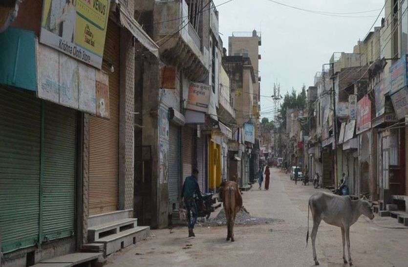 churu market bandh news हमले के विरोध में चूरू-राजलदेसर बंद
